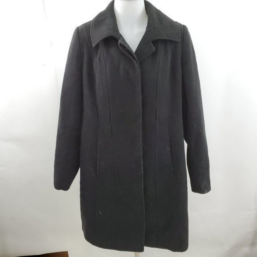 Motherhood‎ Maternity Peacoat S Black Button Front